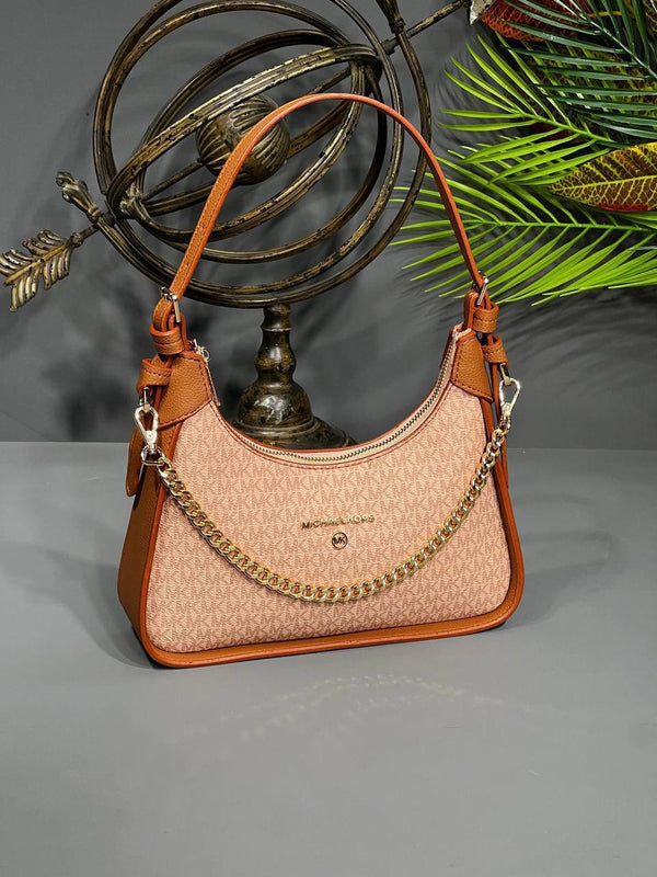 MICHAEL KORS Wilma Medium Leather Shoulder Bag