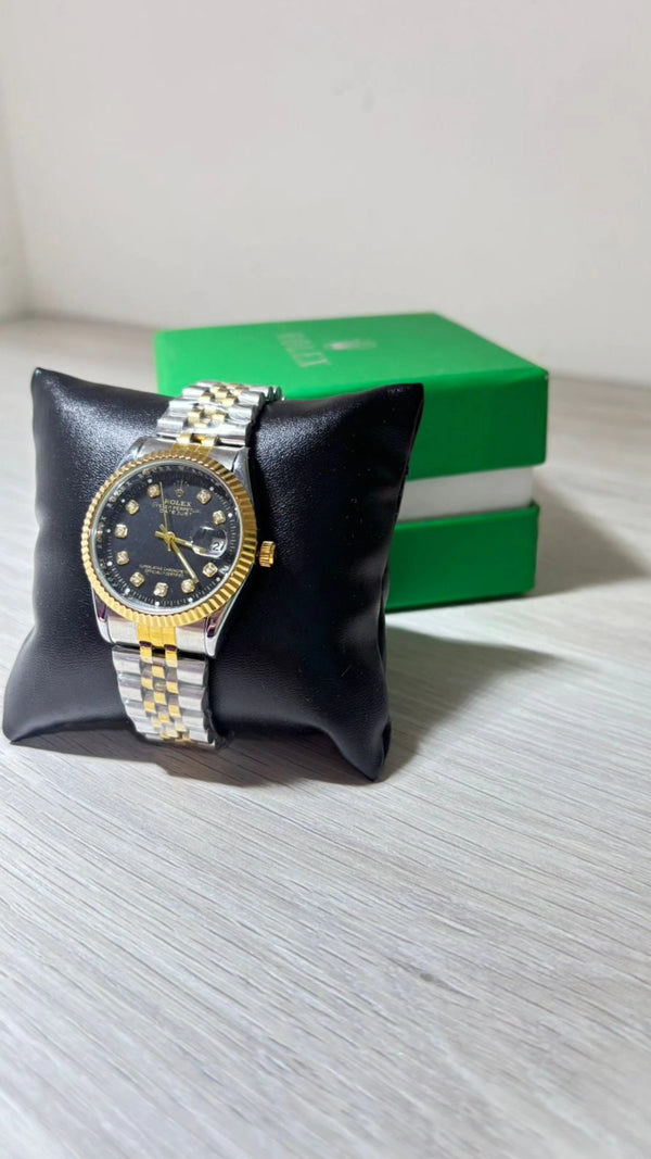 Rolex Gold and black